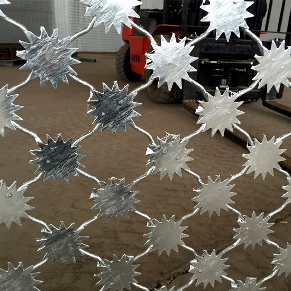 梅花刺片護欄網圖片2