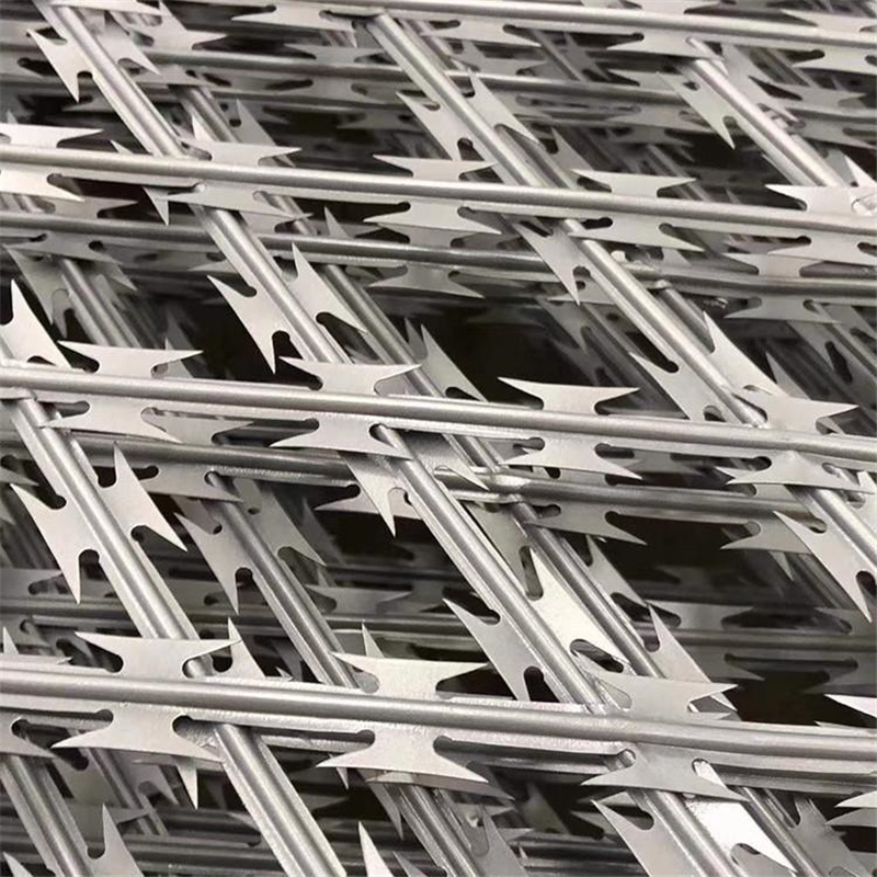 菱形焊接刀片刺網圖片3